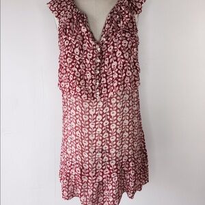 Marc by Marc jacobs floral summer silk dress m